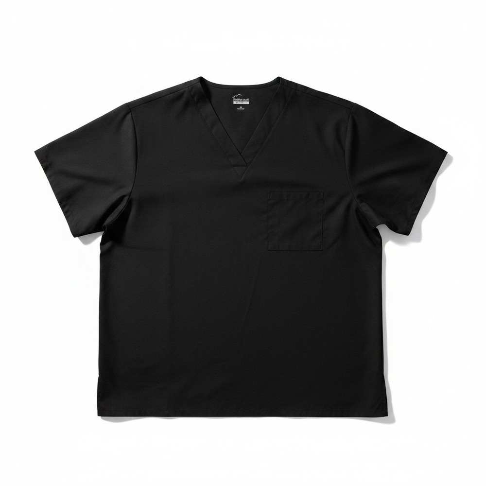 Butter-Soft Originals Womens Black Scrub Size 4x Top V-Neck Pocket BSN1171 Nurse